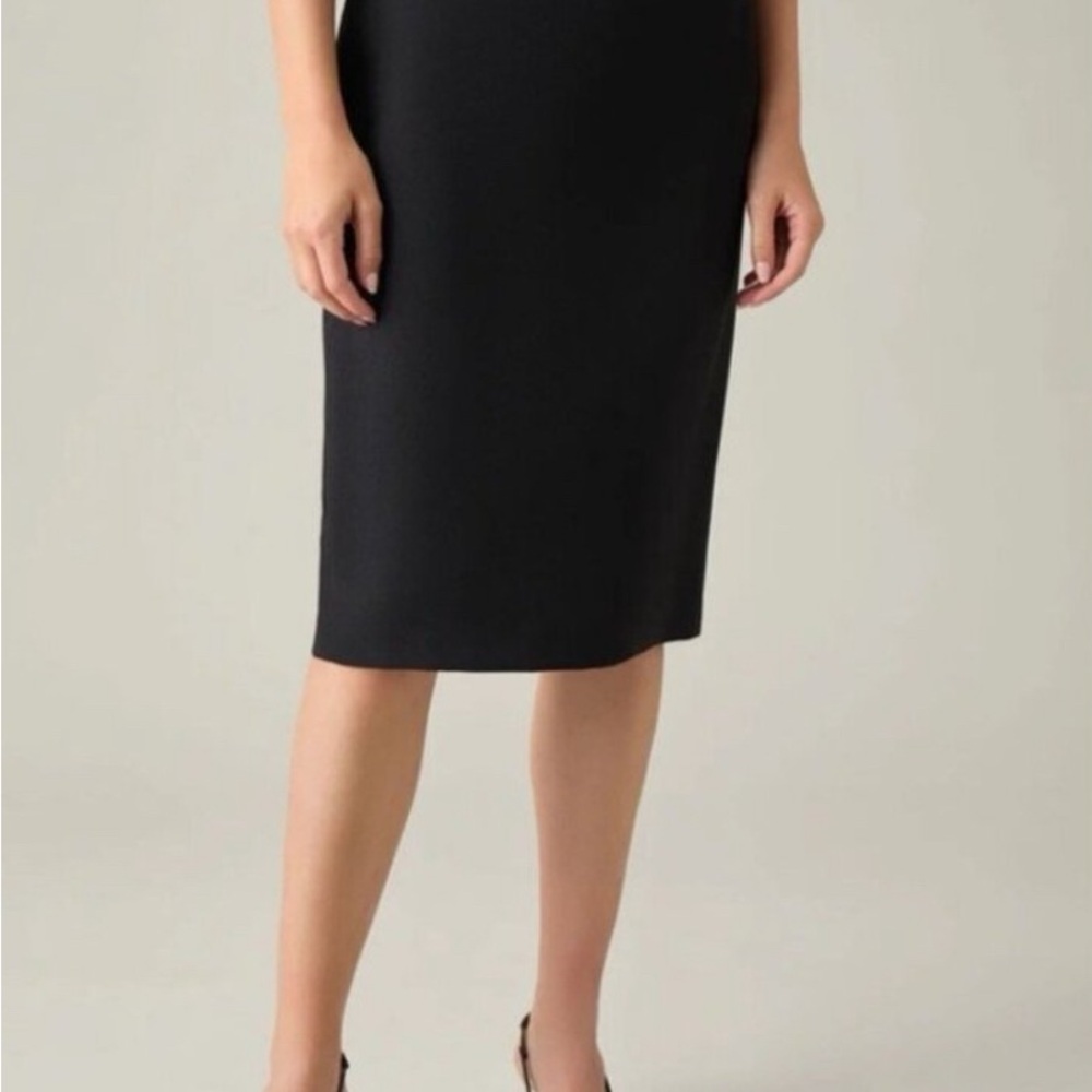 Kasper Classic Black Pencil Skirt